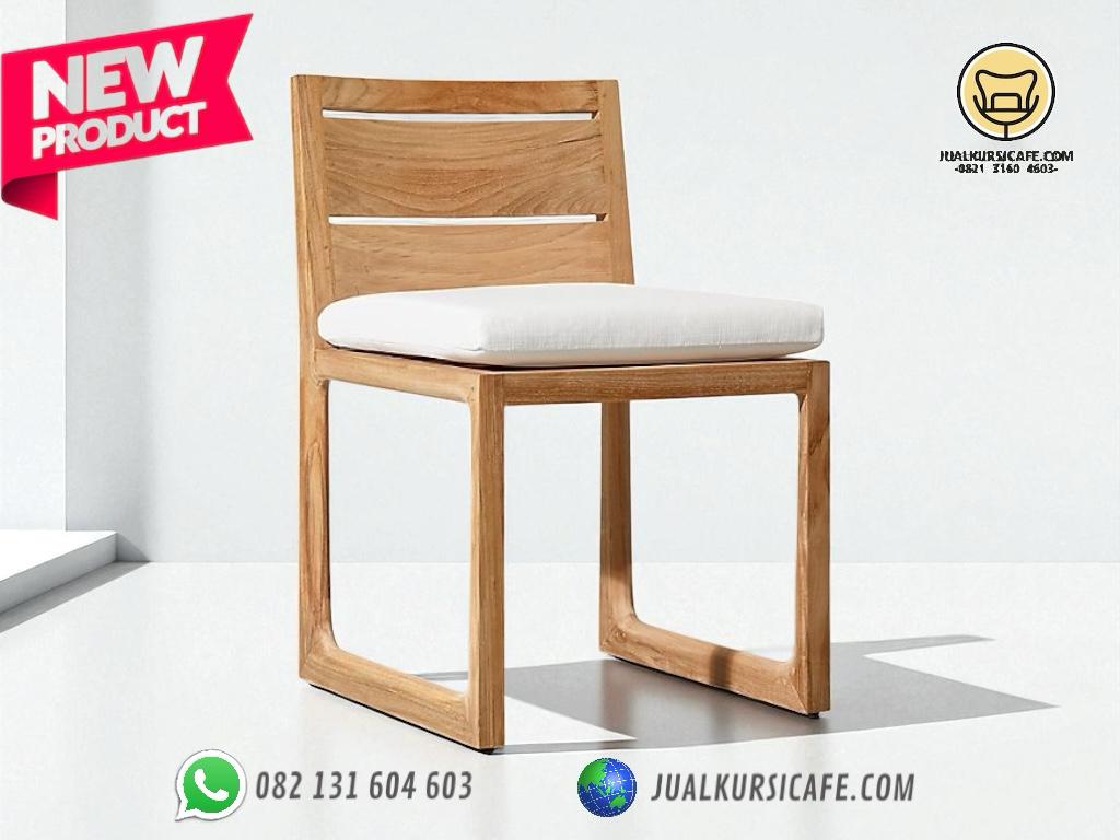 Desain kursi cafe minimalis kayu jati terbaru tahun ini Desain kursi cafe minimalis kayu jati terbaru tahun ini