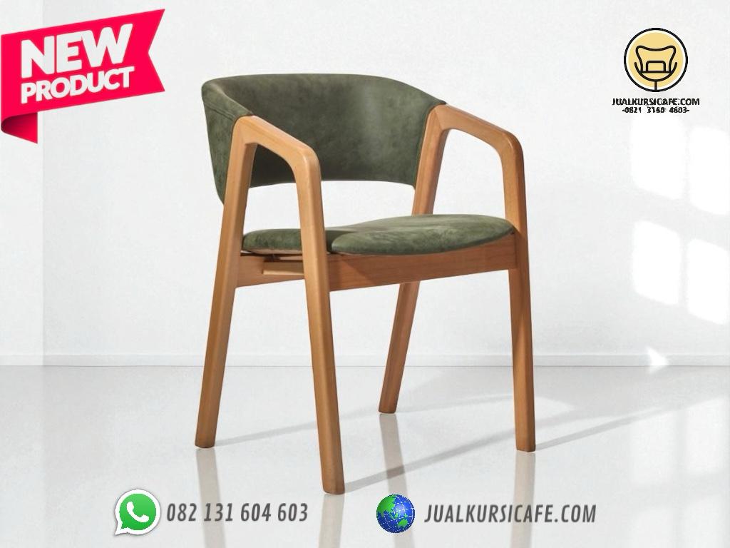 kursi cafe minimalis kayu jati model terbaru jepara