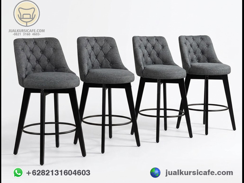kursi bar minimalis chesterfiled modern jok busa kursi bar minimalis chesterfiled modern jok busa