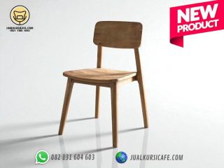 jual kursi cafe murah minimalis kayu jati jepara