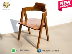 desain kursi cafe minimalis murah terbaru kayu jati A tebal dan kuat