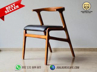 new arrival kursi cafe kayu jati minimalis aesthetic jepara
