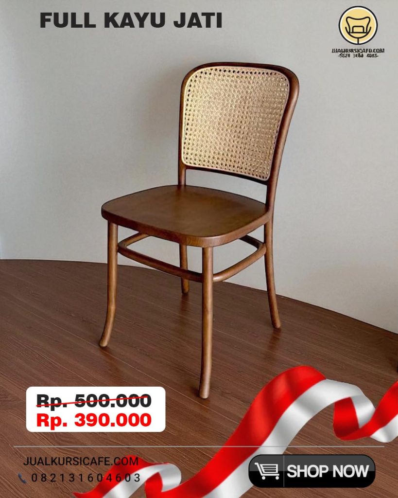 KURSI CAFE ROTAN KEVIN MURAH KAYU JATI KURSI CAFE ROTAN KEVIN MURAH KAYU JATI