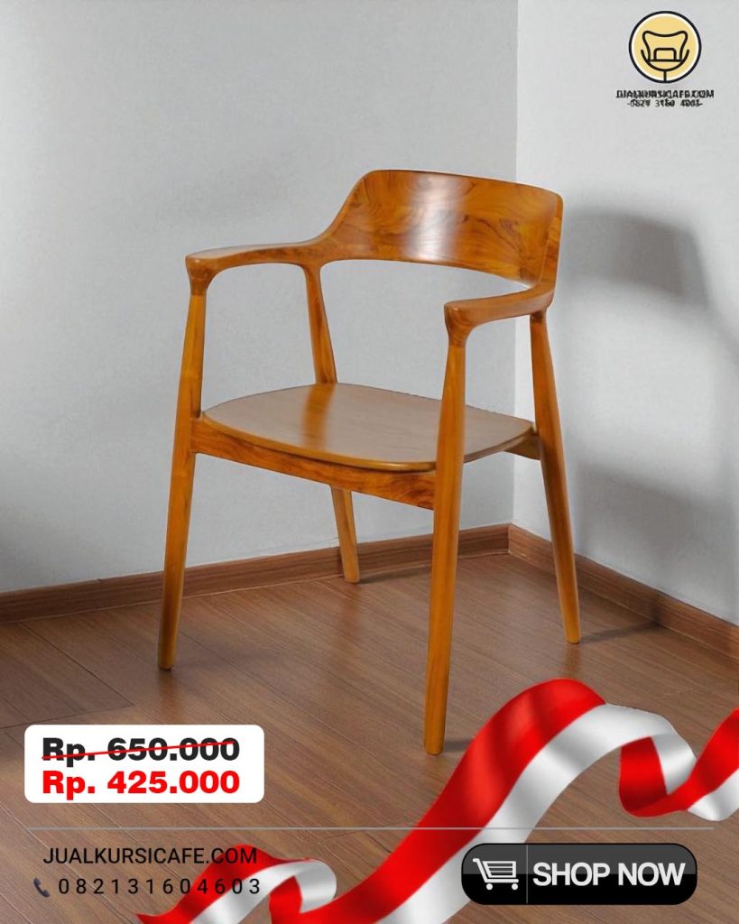KURSI CAFE MURAH HIROSIMA KAYU JATI KURSI CAFE MURAH HIROSIMA KAYU JATI