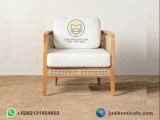 kursi santai rotan,kursi cafe hotel modern minimalis